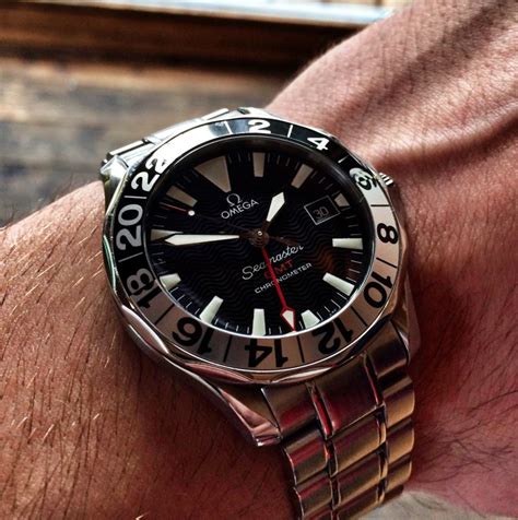 omega seamaster gmt 50th anniversary review|omega seamaster gmt price.